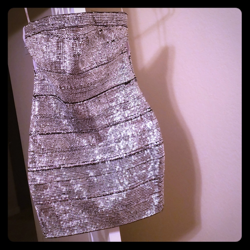 Mini sparkling dress
